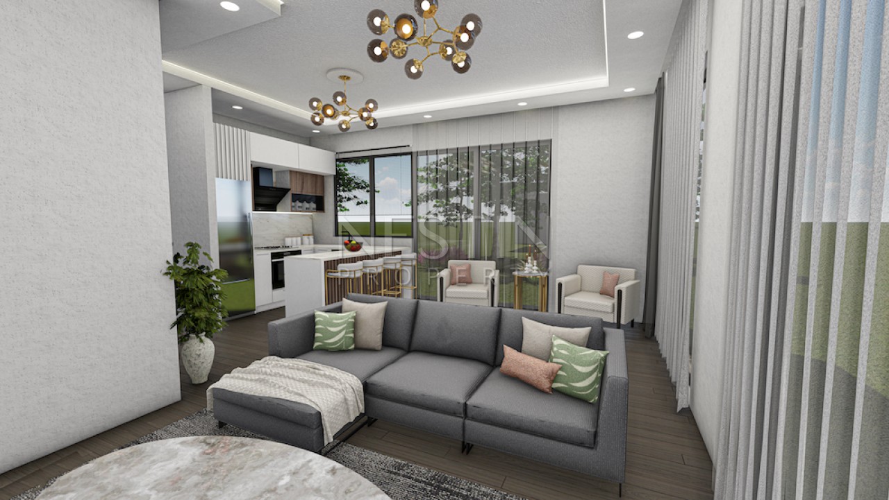 Новый жилой комплекс на стадии строительства в городе Анталья в районе Алтынташ фото 21