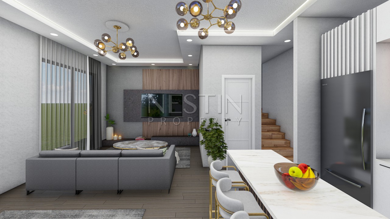 Новый жилой комплекс на стадии строительства в городе Анталья в районе Алтынташ фото 22