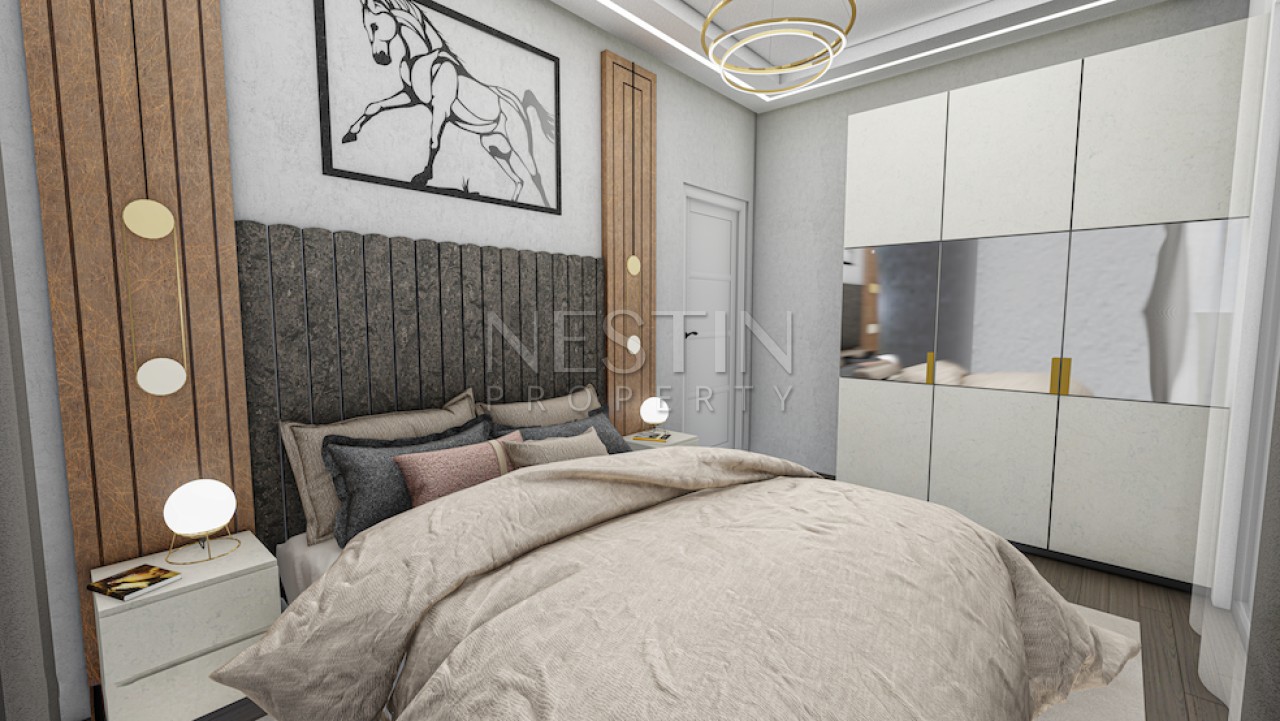 Новый жилой комплекс на стадии строительства в городе Анталья в районе Алтынташ фото 23