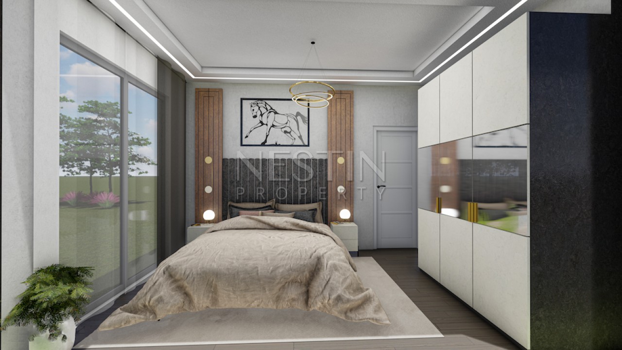 Новый жилой комплекс на стадии строительства в городе Анталья в районе Алтынташ фото 24