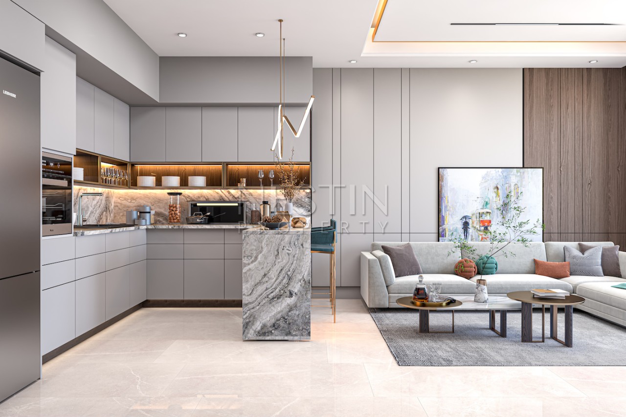 Новый жилой комплекс на стадии строительства в городе Анталья в районе Алтынташ фото 23