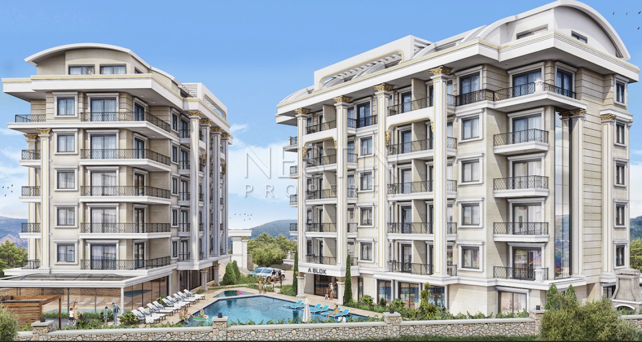 Квартира 1+1 в районе верхней Обы в 2000 м от Средиземного моря фото 2