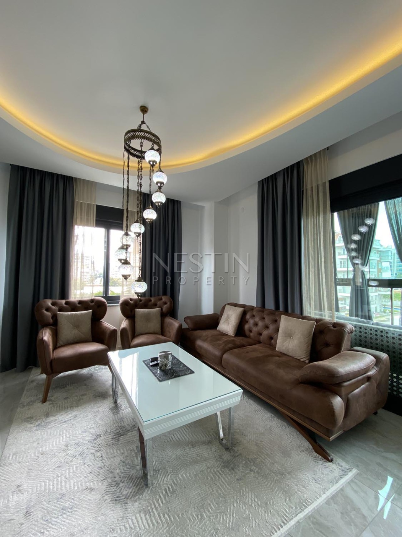 Квартира 2+1 в районе Кестель в 200 м от Средиземного моря фото 8