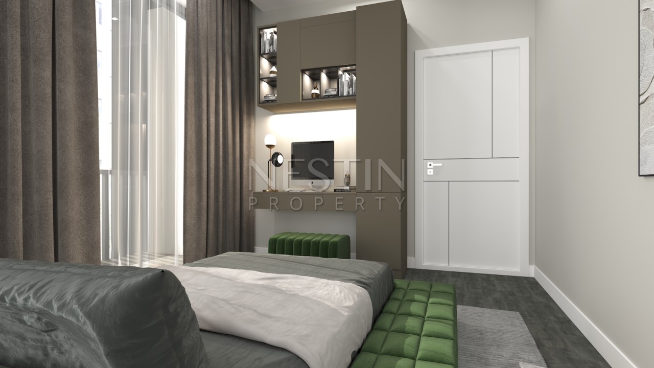 Новый жилой комплекс на стадии строительства в районе Мезитли город Мерсин фото 25