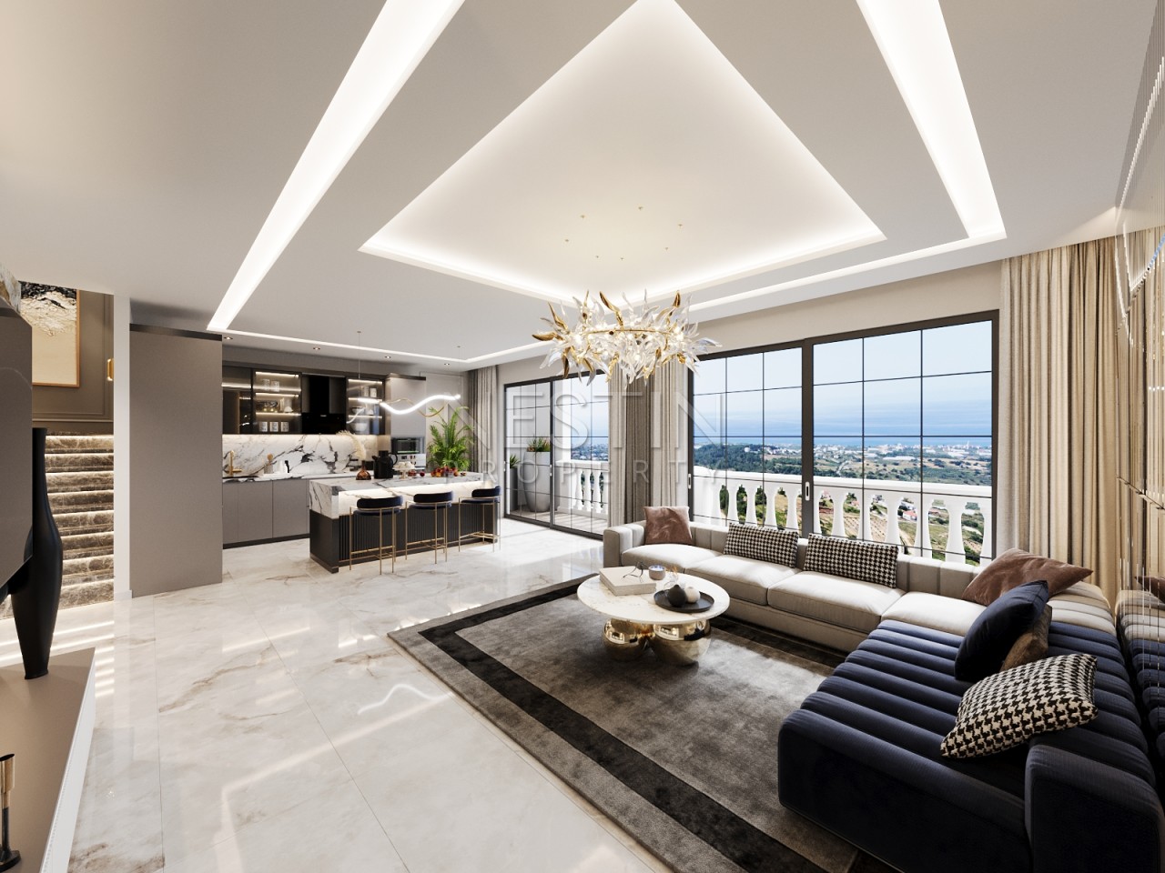 Новый жилой комплекс на стадии строительства в районе Инджекум фото 42