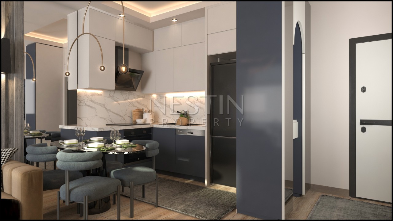 Новый ЖК на стадии строительства в городе Мерсин в районе Томюк в 300 м от Средиземного моря фото 10