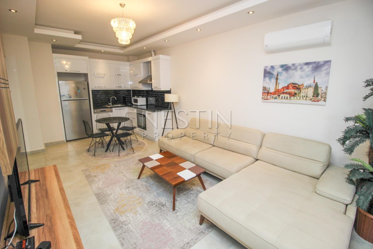 Квартира 1+1 в районе Оба в 1000 м от Средиземного моря фото 6