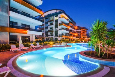 Квартира 1+1 в районе Оба в 1000 м от Средиземного моря фото 14