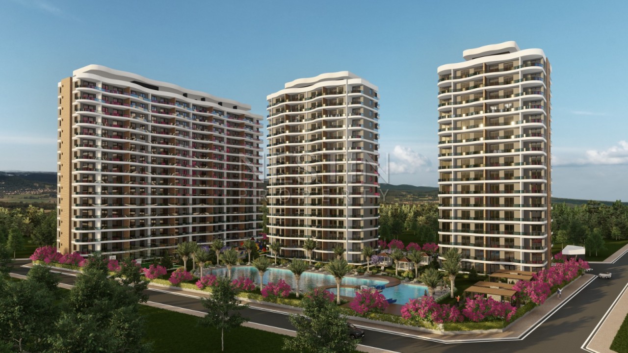 Новый ЖК в городе Мерсин в районе Арпачбахшиш в 500 м от Средиземного моря фото 5