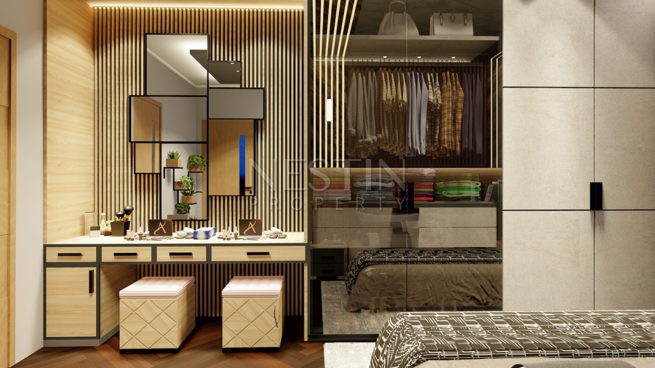 Новый ЖК на стадии строительства в городе Мерсин в районе Томюк фото 35