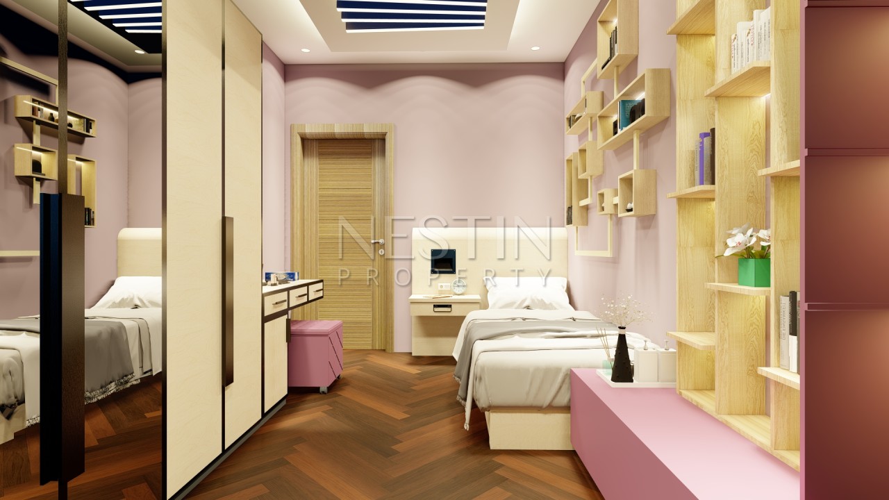 Новый ЖК на стадии строительства в городе Мерсин в районе Томюк фото 52