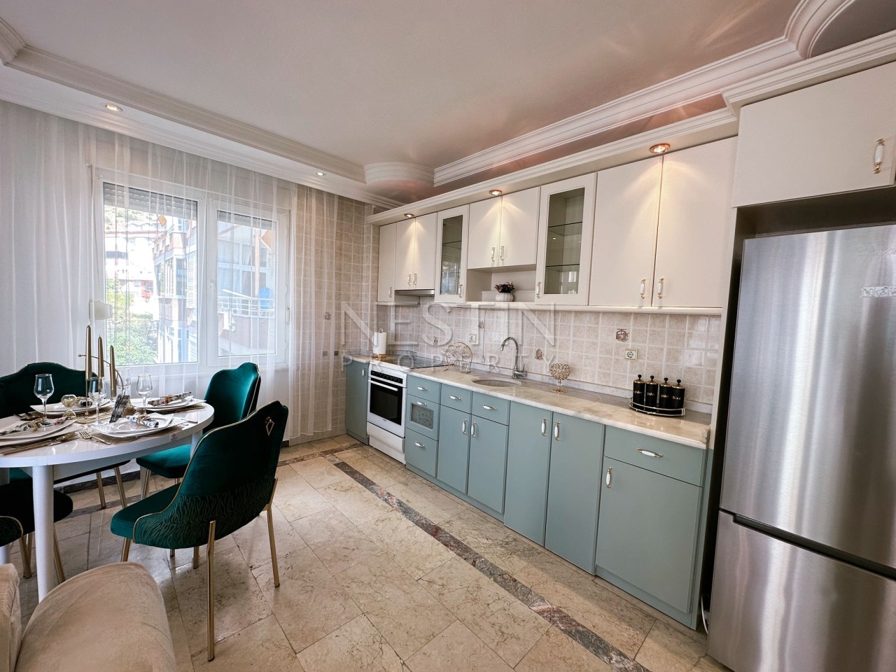 Квартира 2+1 в центре города Аланья в 500 м от Средиземного моря. фото 2