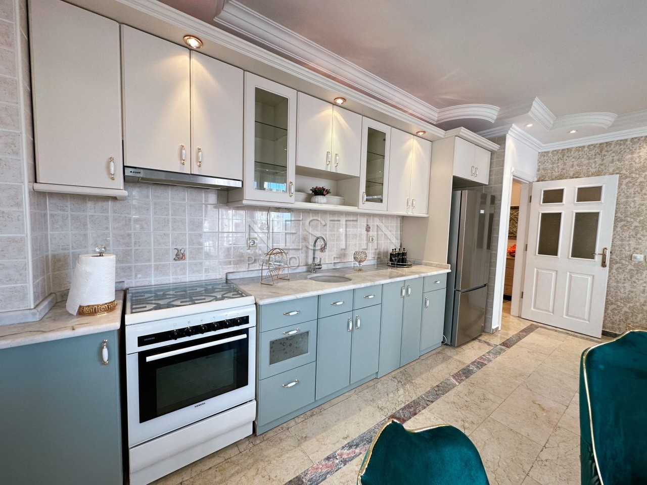 Квартира 2+1 в центре города Аланья в 500 м от Средиземного моря. фото 3