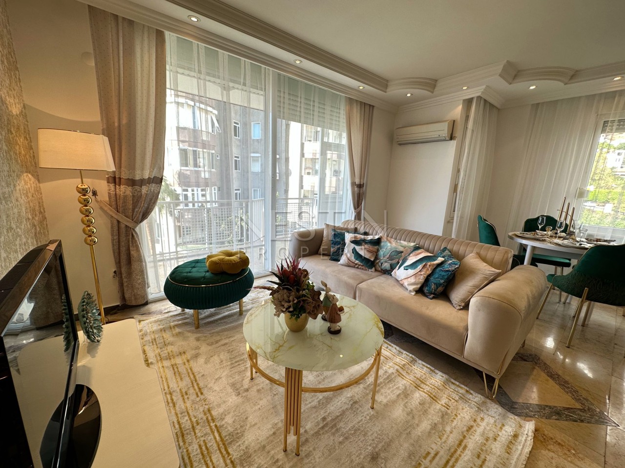 Квартира 2+1 в центре города Аланья в 500 м от Средиземного моря. фото 7