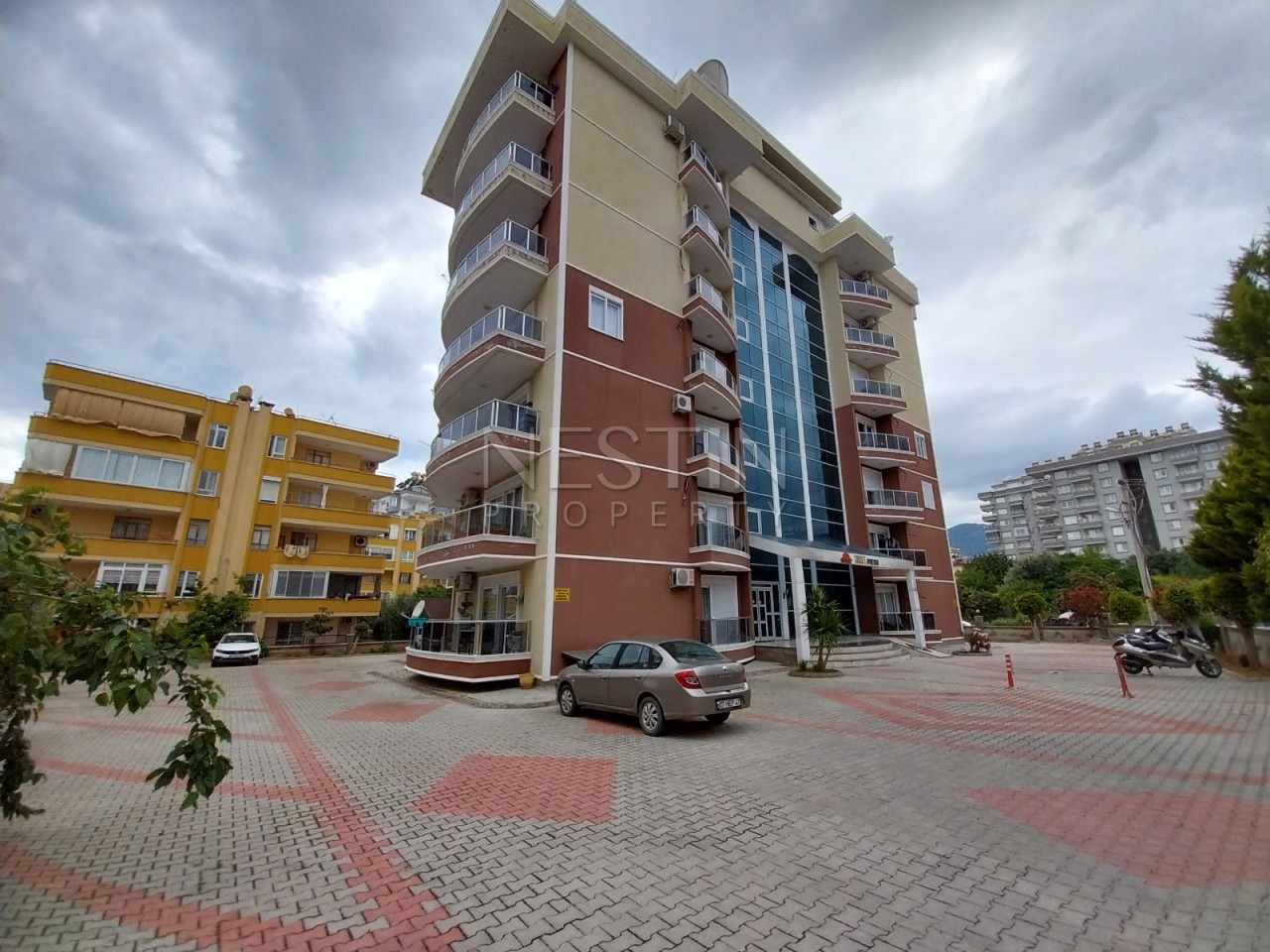 Квартира 2+1 в районе Тосмур в 300 м от Средиземного моря фото 17