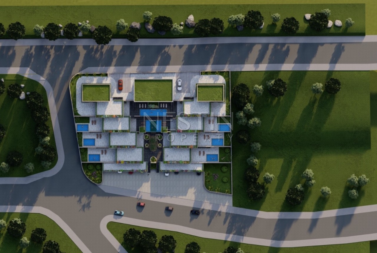 Роскошные виллы на стадии строительства в центре города Аланья в районе Тепе фото 13