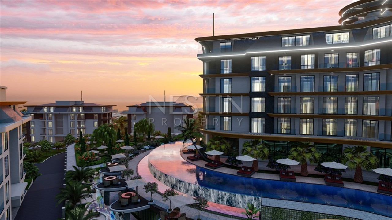 Новый ЖК премиум класса на стадии строительства в районе Кестель в 800 м от Средиземного моря фото 8