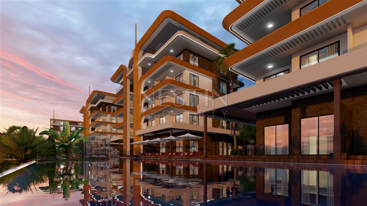 Новый ЖК премиум класса на стадии строительства в районе Кестель в 800 м от Средиземного моря фото 9