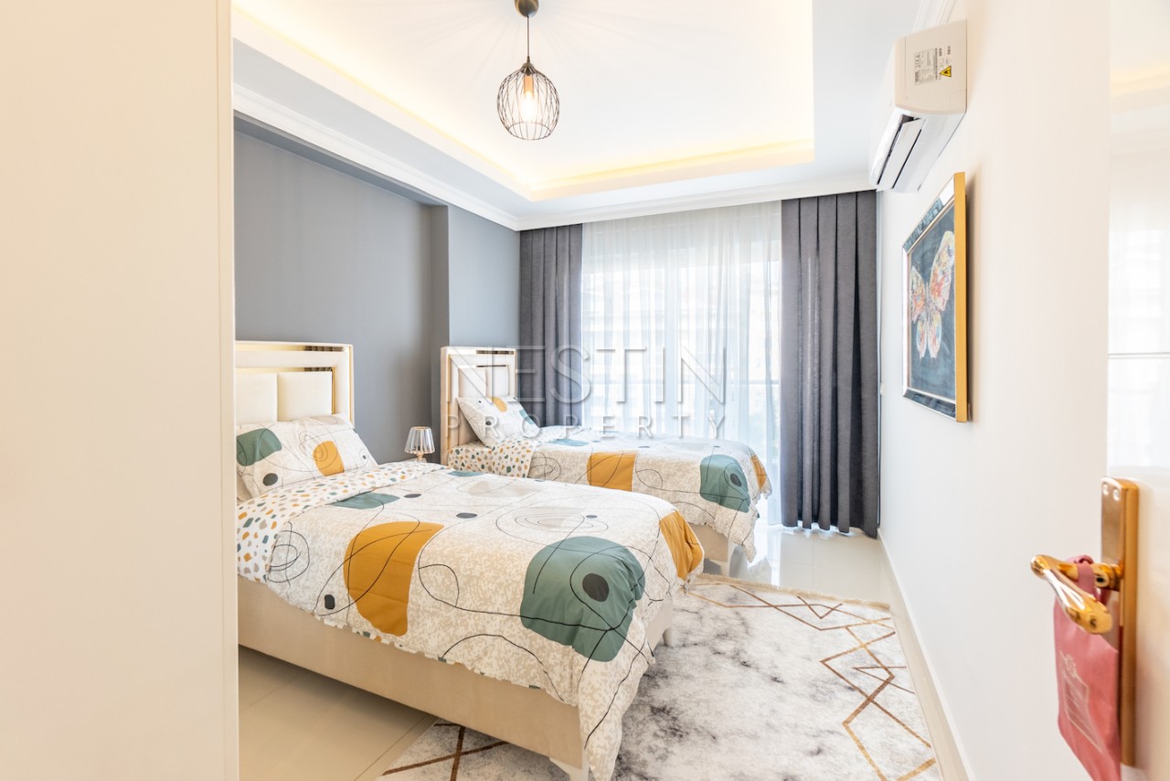 Квартира 2+1 в районе Тосмур в 400 м от Средиземного моря фото 11