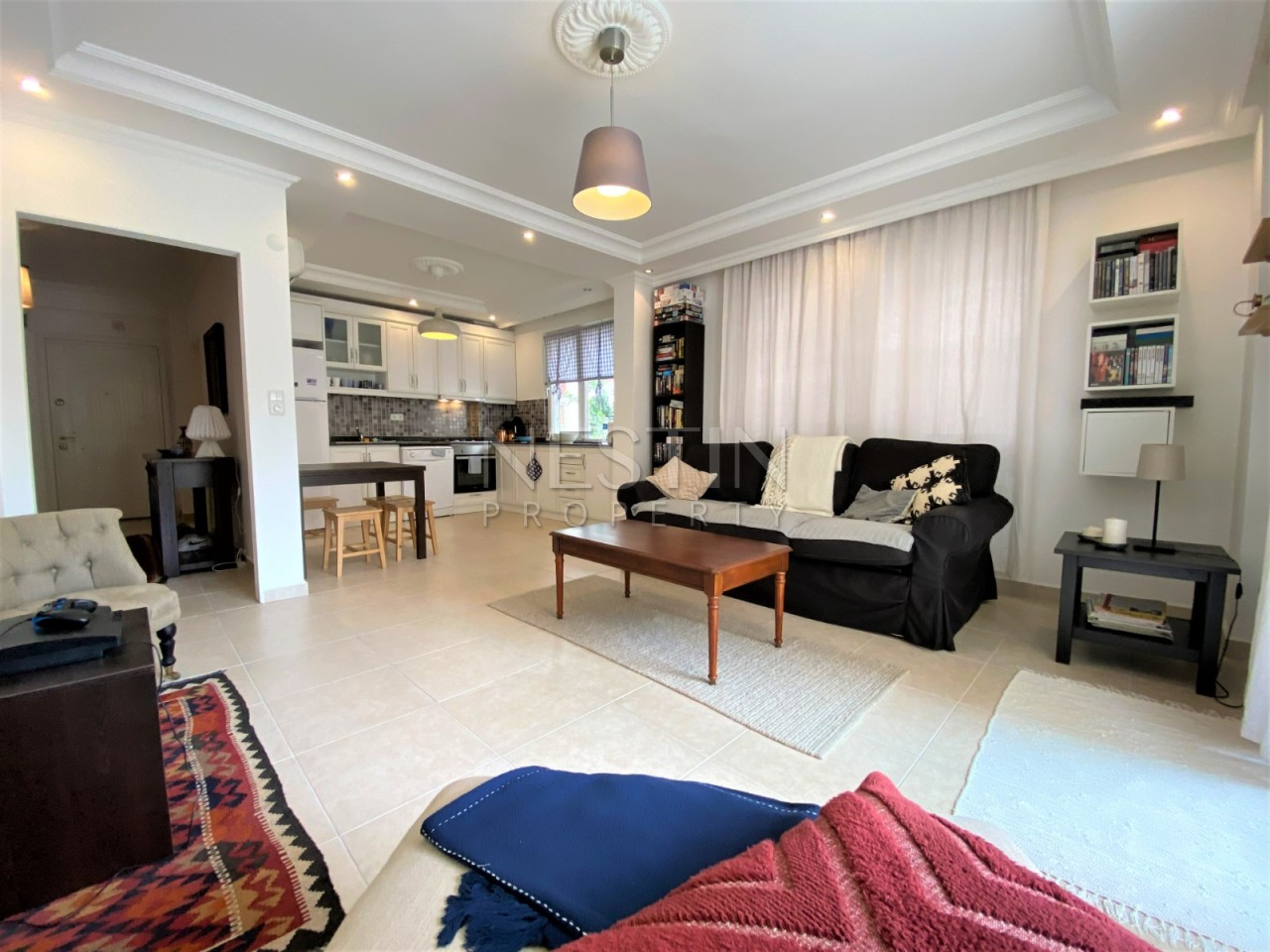 Квартира 2+1 в центре Аланьи в 150 м от Средиземного моря. фото 7