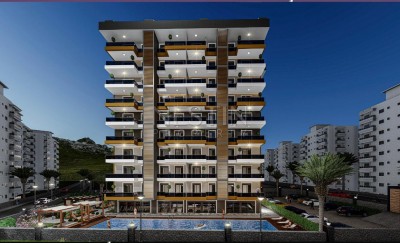 Квартира 1+1 в новом комплексе по бюджетной цене в Махмутларе фото 3