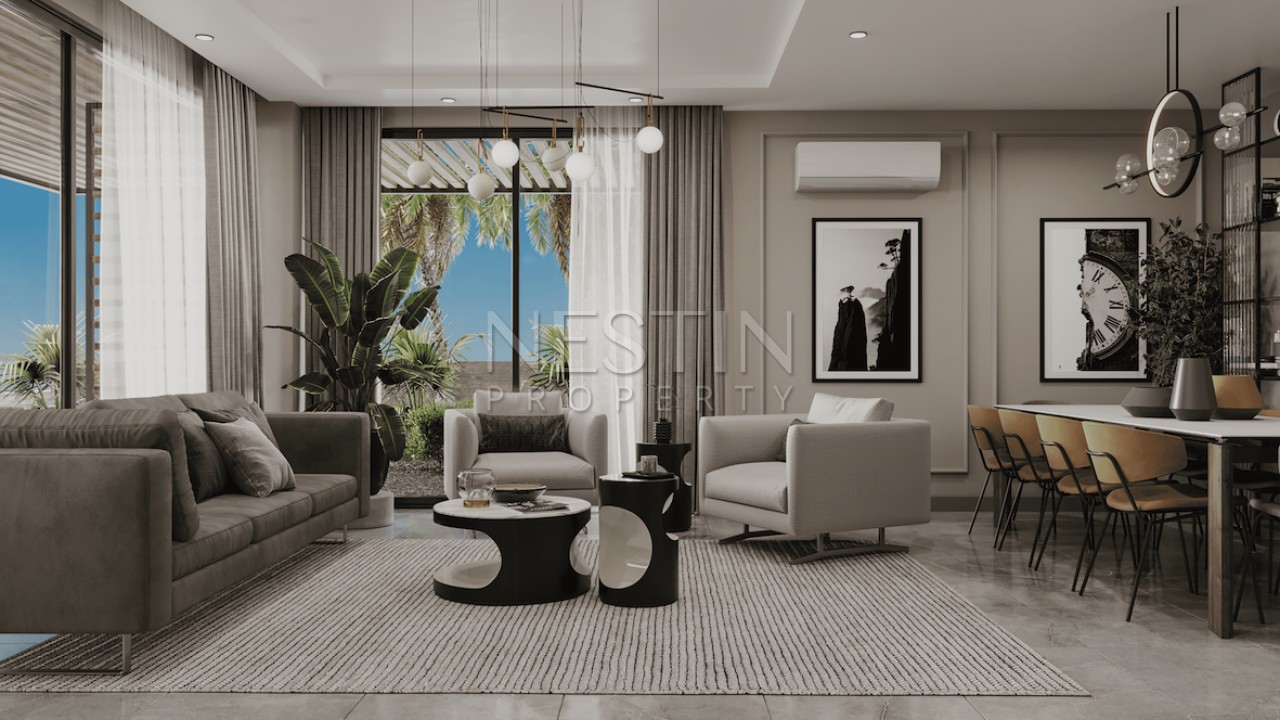 Новый жилой комплекс на стадии строительства в районе Джикджилли фото 16