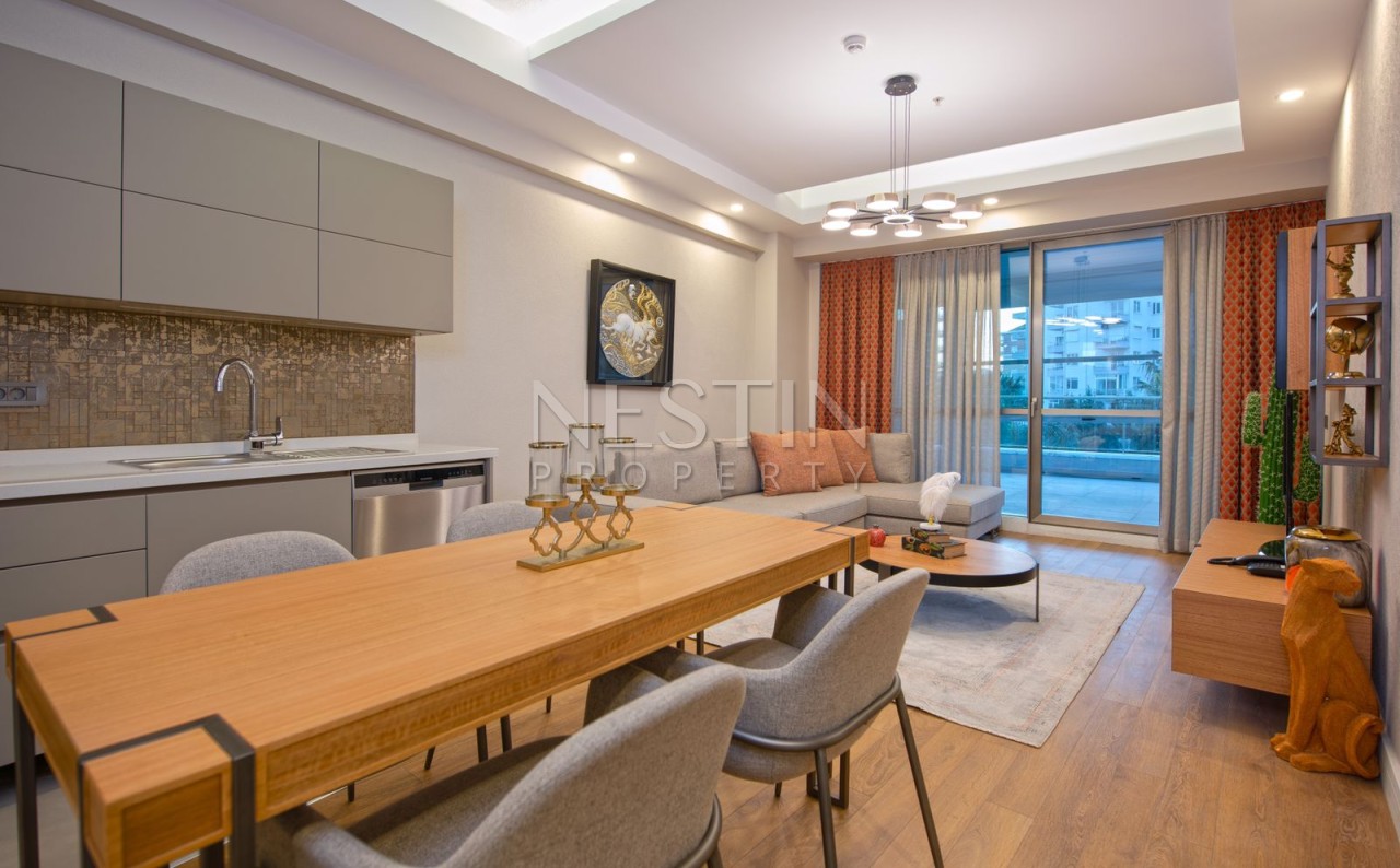 Новый жилой комплекс в городе Анталья в районе Кунду в 500 м от Средиземного моря фото 8