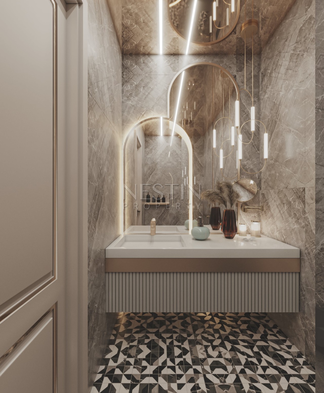 Новый жилой комплекс на стадии строительства в городе Анталья в районе Алтынташ фото 21