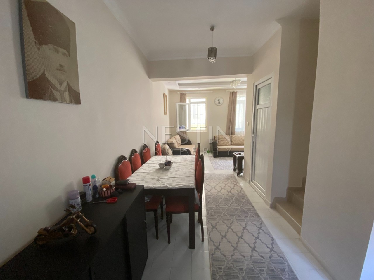 Квартира дуплекс 3+1 в районе Демирташ в 500 м от Средиземного моря фото 6