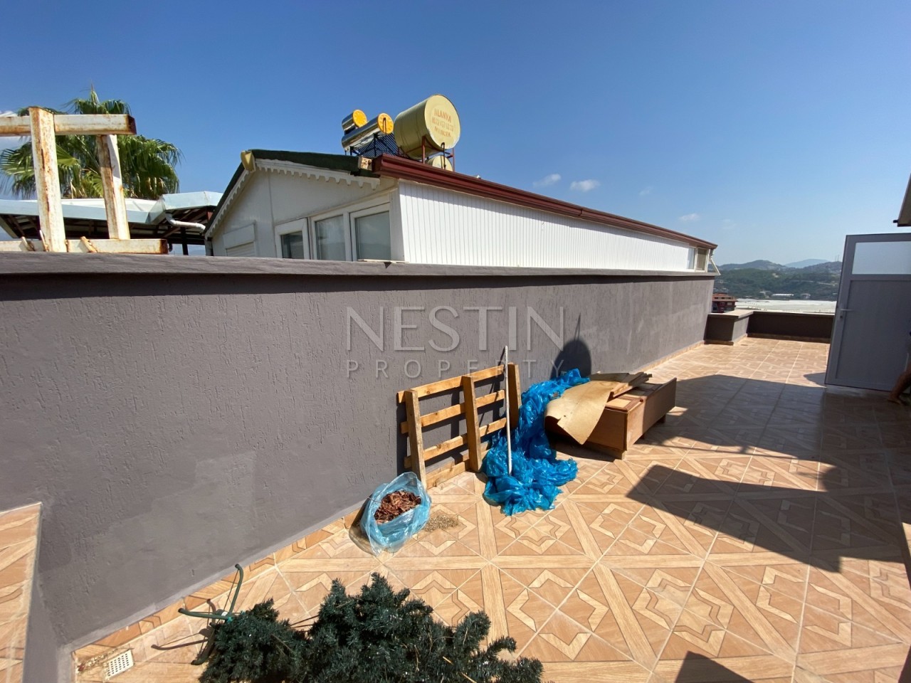 Квартира дуплекс 3+1 в районе Демирташ в 500 м от Средиземного моря фото 12