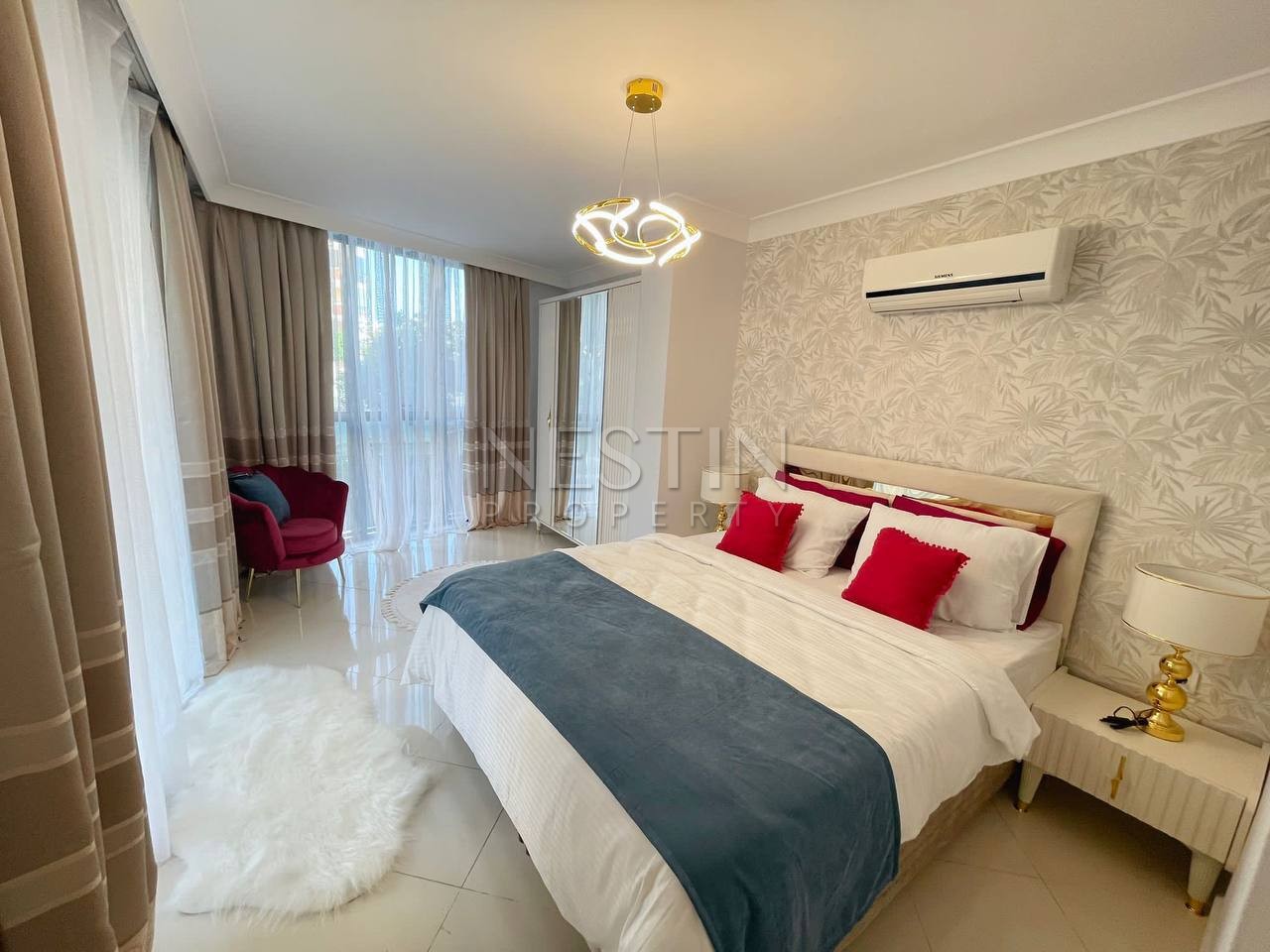 Квартира 1+1 в районе Оба в 200 м от Средиземного моря фото 8