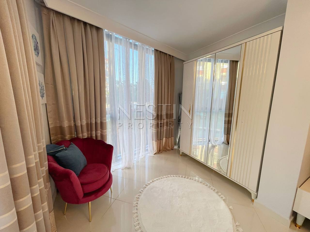 Квартира 1+1 в районе Оба в 200 м от Средиземного моря фото 10