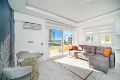 Квартира 1+1 в районе Оба в 50 м от Средиземного моря фото 3