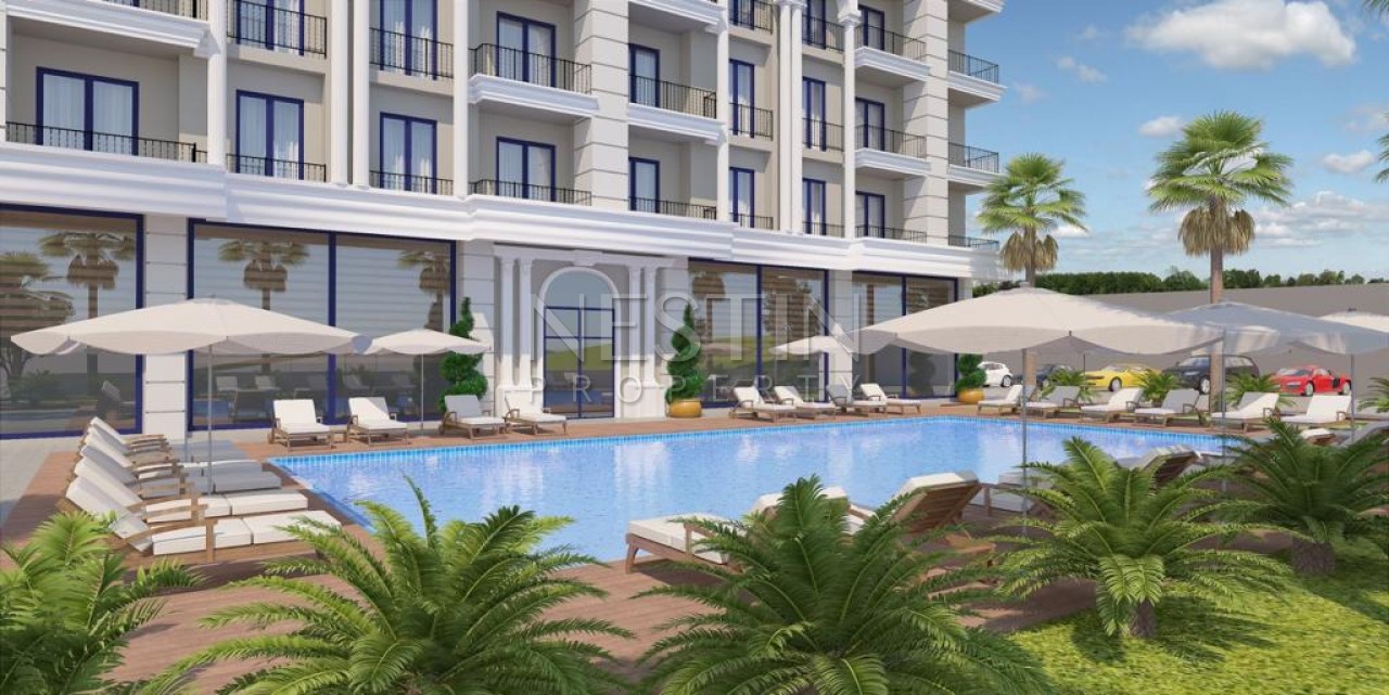 Квартира 1+1 в районе Авсаллар в 1200 м от Средиземного моря фото 2