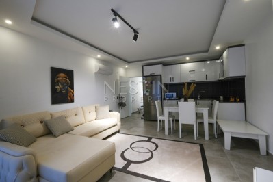 Квартира 1+1 с мебелью в новом комплексе в Каргыджаке фото 15