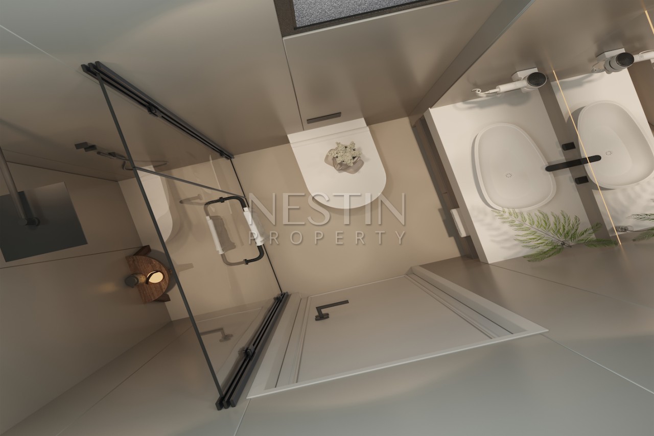 Роскошные виллы на стадии строительства в центре города Аланья в районе Тепе фото 35