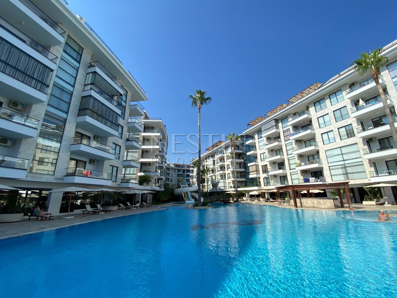 Квартира 0+1 в районе Кестель в 700 м от Средиземного моря фото 1