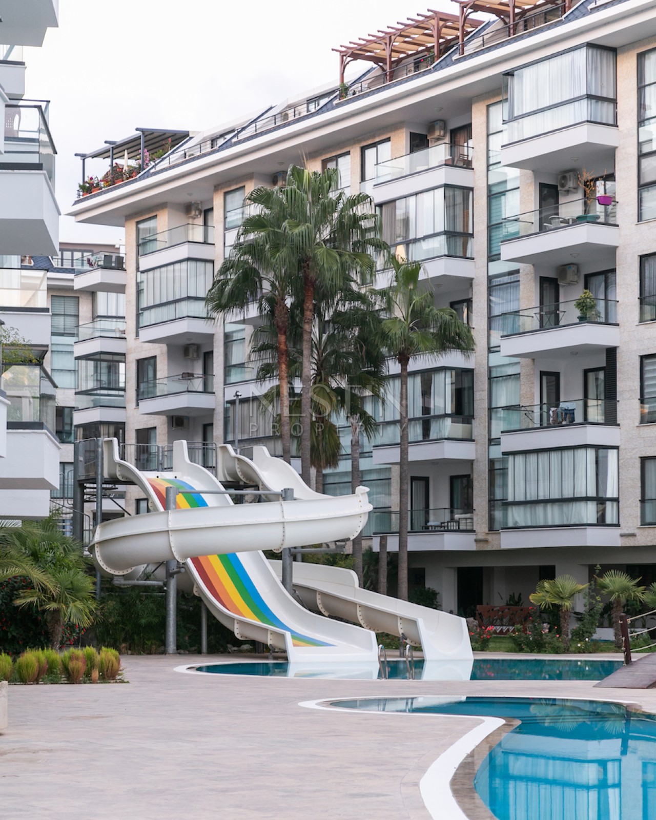 Квартира 1+1 в районе Кестель в 700 м от Средиземного моря фото 16