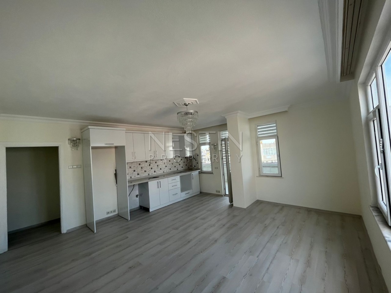 Квартира 2+1 в районе Тосмур в 150 м от Средиземного моря фото 2