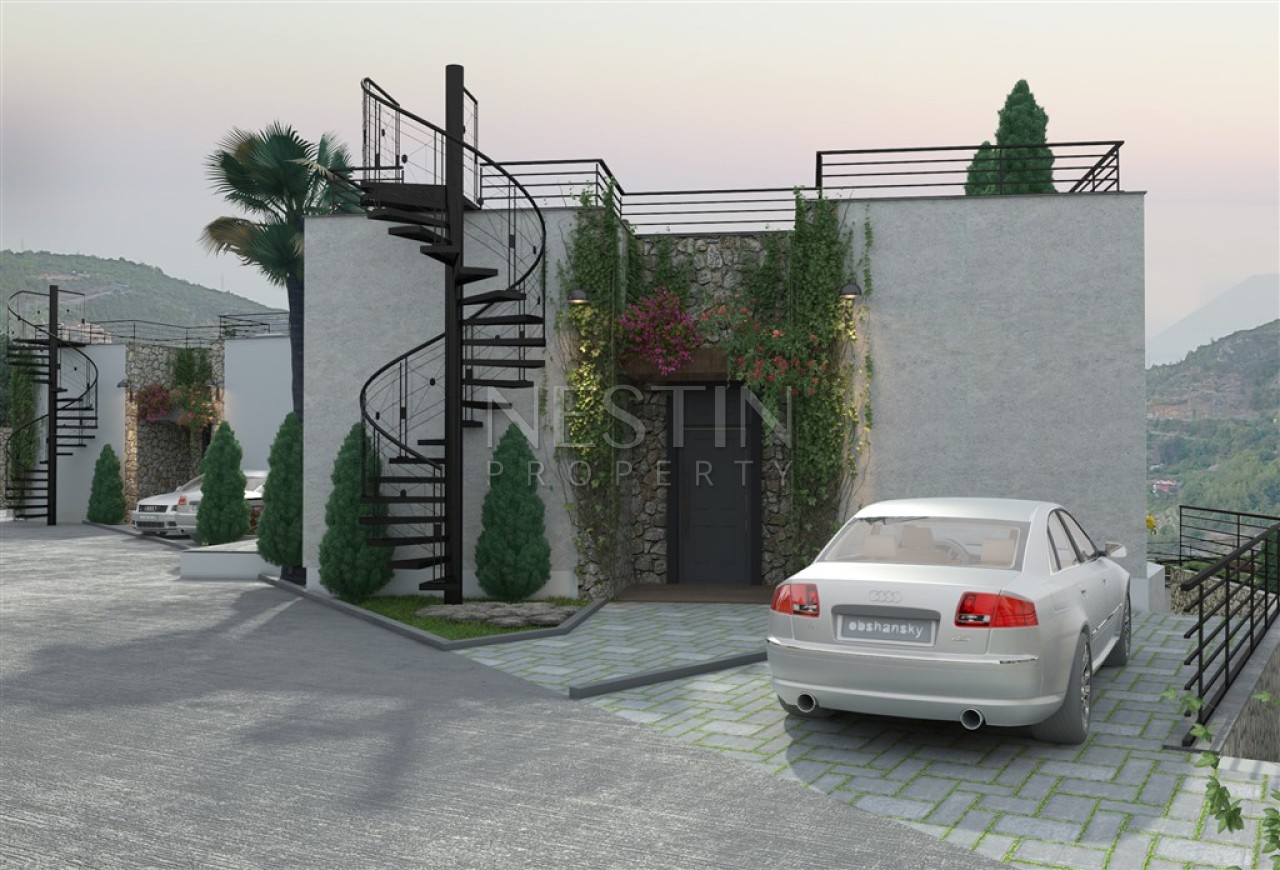 Новый жилой комплекс на стадии строительства в городе Бодрум в районе Гумушлюк фото 7