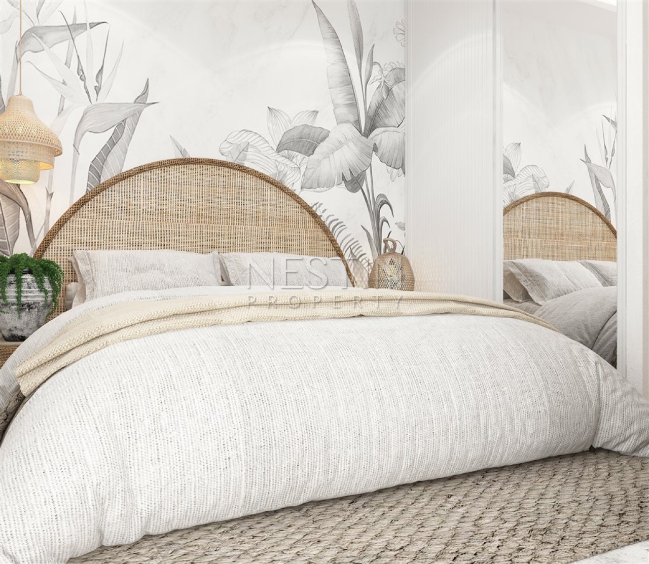 Новый жилой комплекс на стадии строительства в городе Бодрум в районе Гумушлюк фото 22