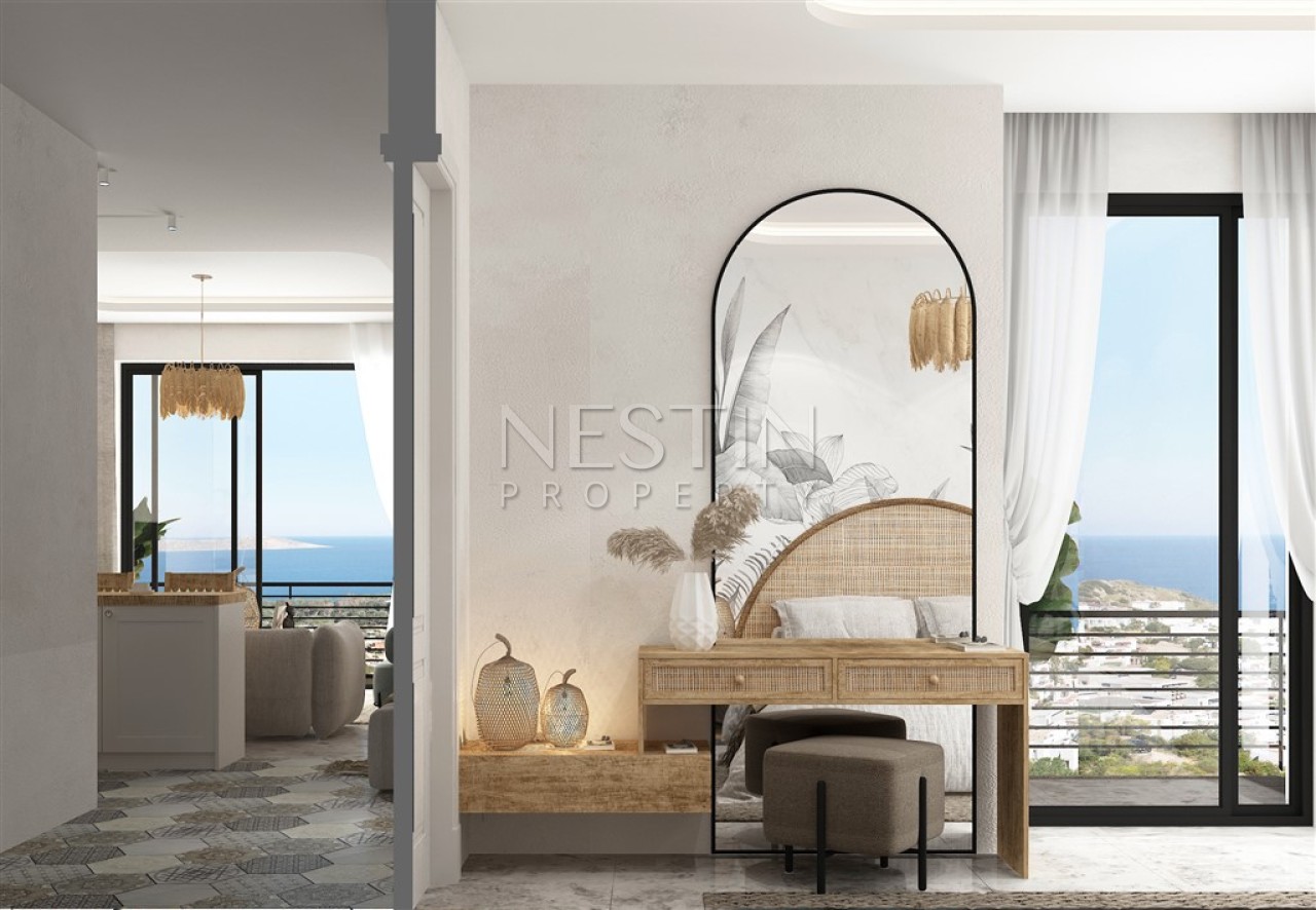 Новый жилой комплекс на стадии строительства в городе Бодрум в районе Гумушлюк фото 23