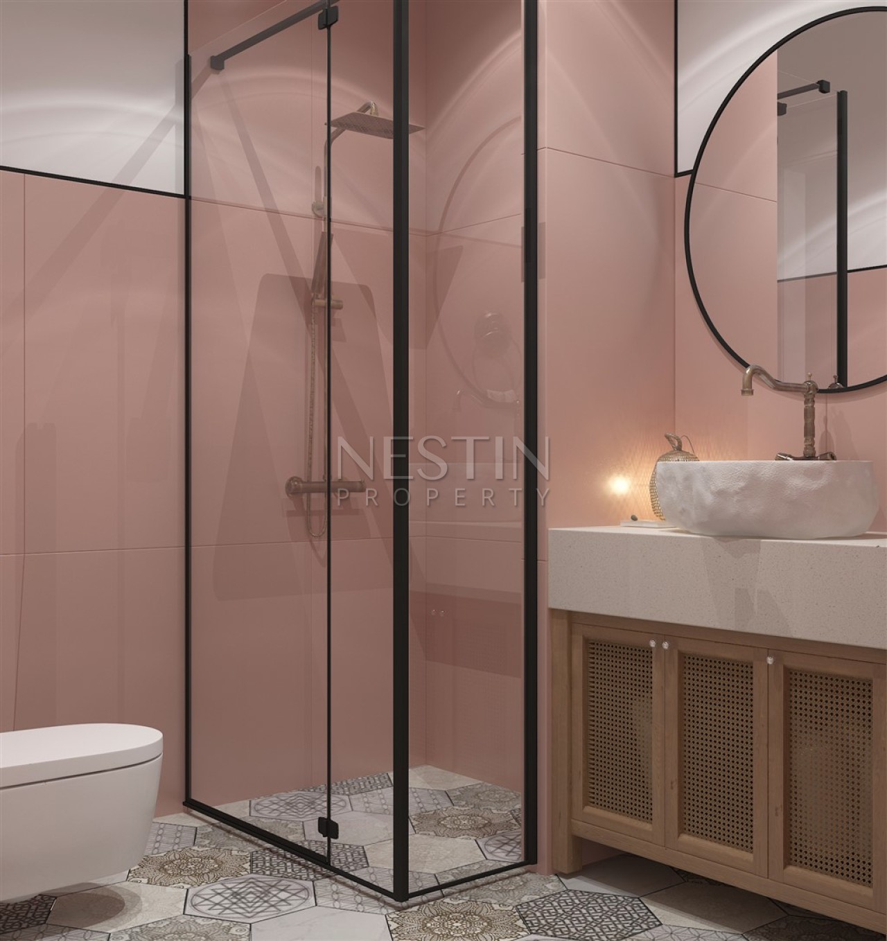 Новый жилой комплекс на стадии строительства в городе Бодрум в районе Гумушлюк фото 31