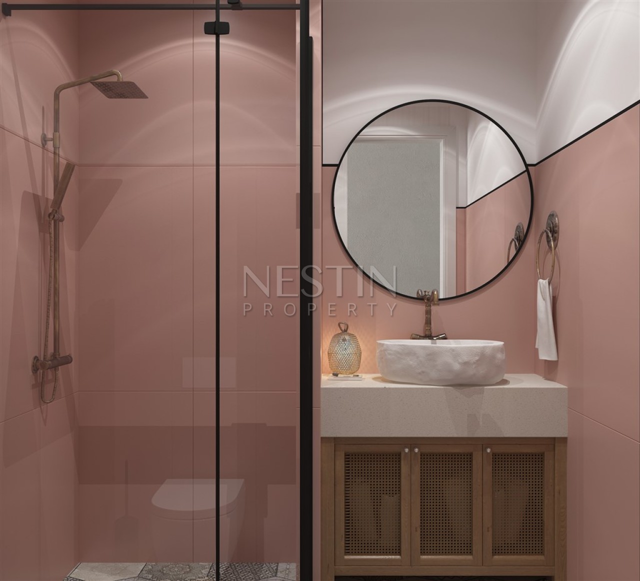 Новый жилой комплекс на стадии строительства в городе Бодрум в районе Гумушлюк фото 33