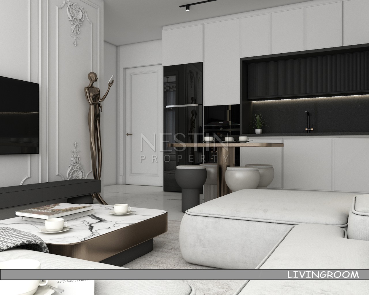 Элитный ЖК премиум класса на стадии строительства в районе Каргыджак фото 8