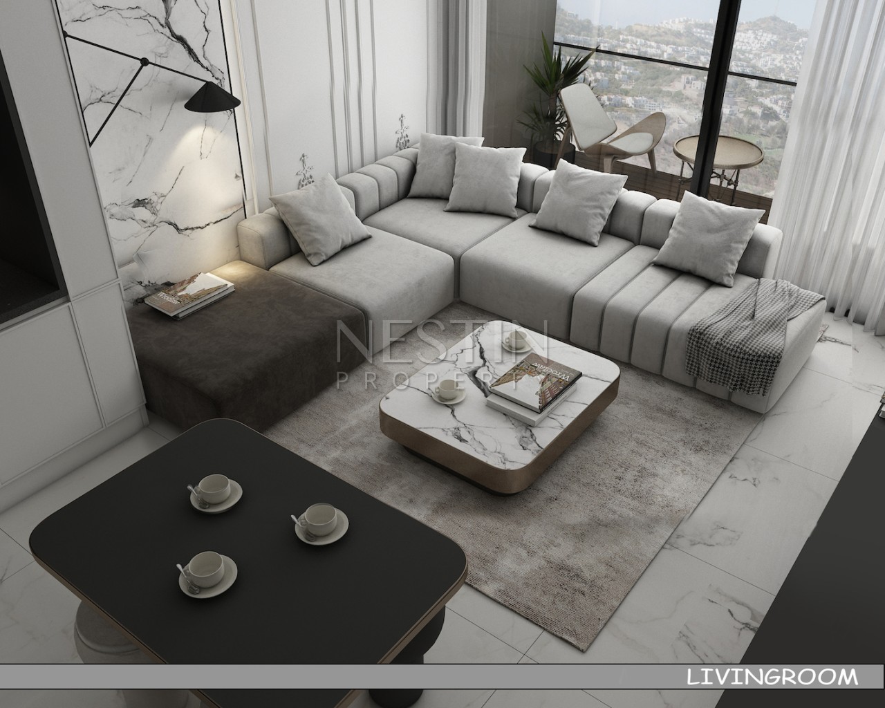 Элитный ЖК премиум класса на стадии строительства в районе Каргыджак фото 13