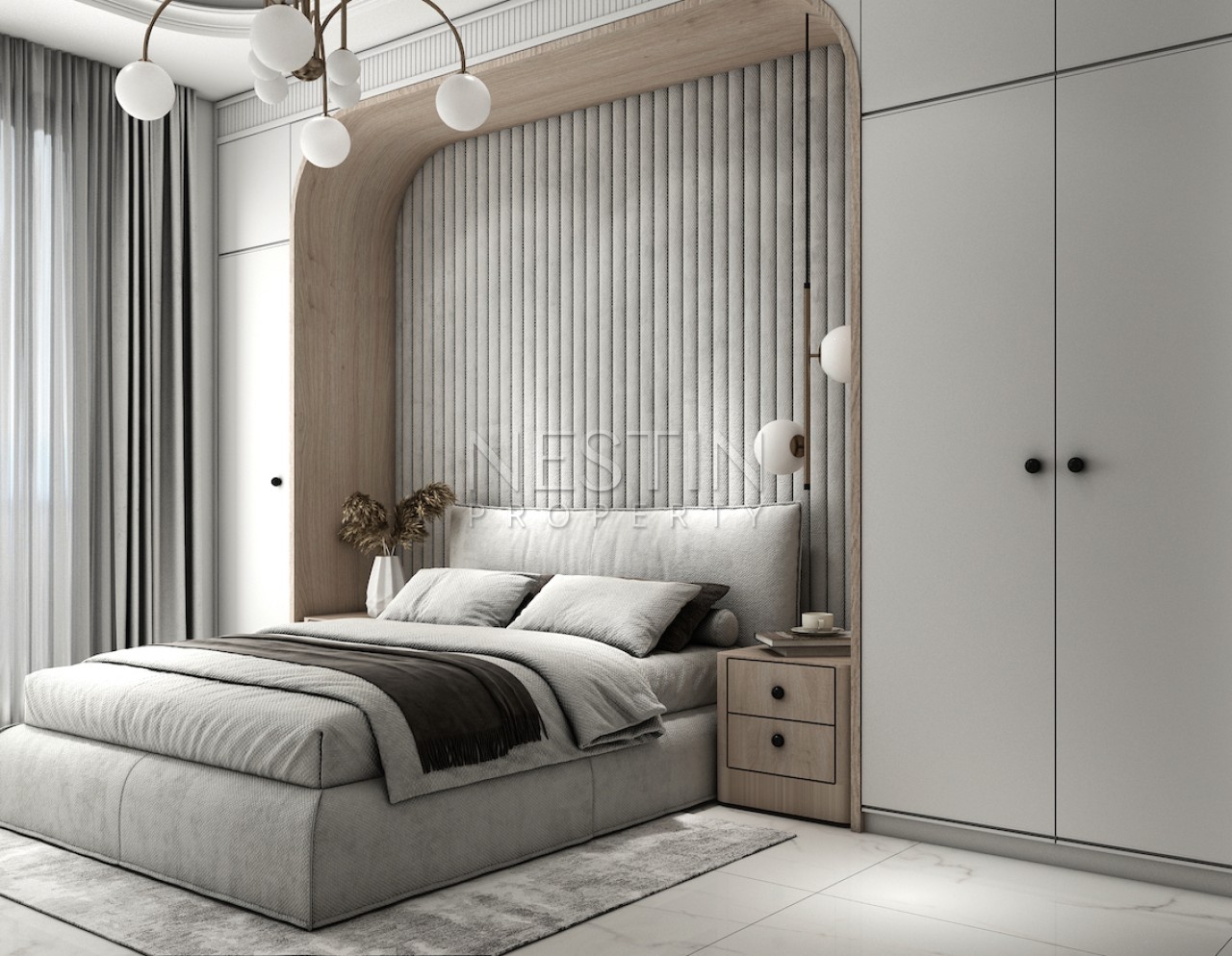 Элитный ЖК премиум класса на стадии строительства в районе Каргыджак фото 31