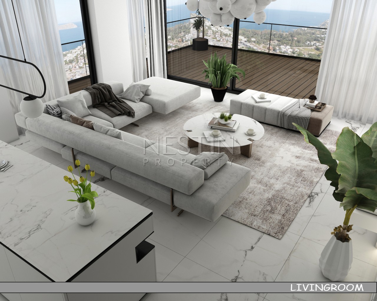 Элитный ЖК премиум класса на стадии строительства в районе Каргыджак фото 39