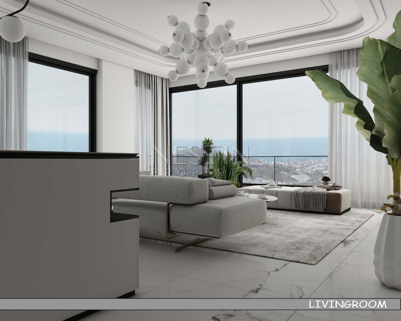 Элитный ЖК премиум класса на стадии строительства в районе Каргыджак фото 40