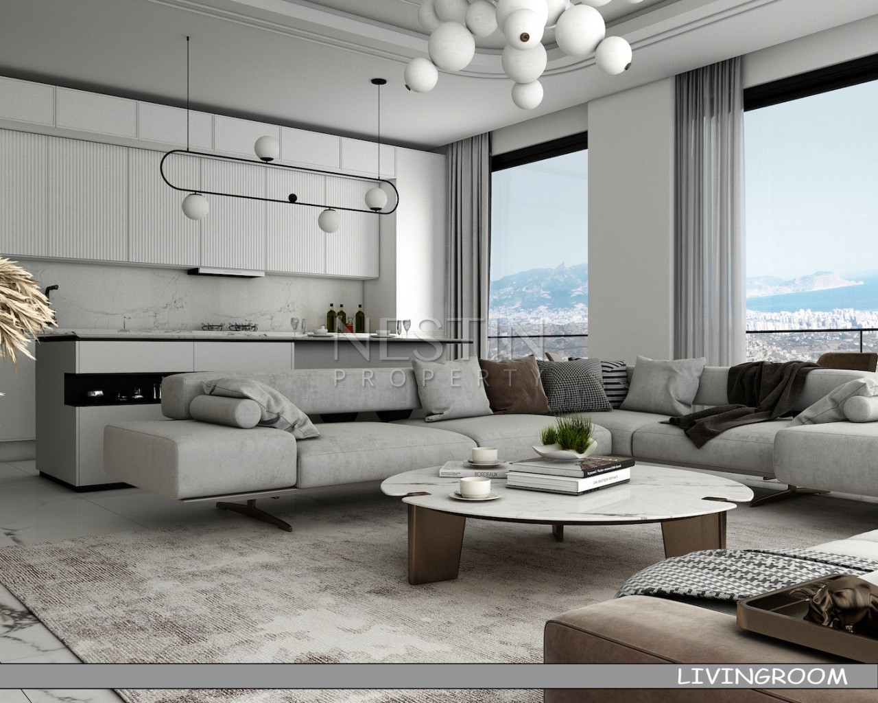 Элитный ЖК премиум класса на стадии строительства в районе Каргыджак фото 42